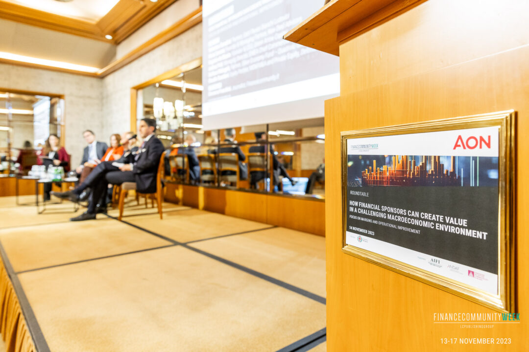 Roundtable “How financial sponsors can create value in a challenging macroeconomic environment. Focus on margins and operational improvement” – AON
